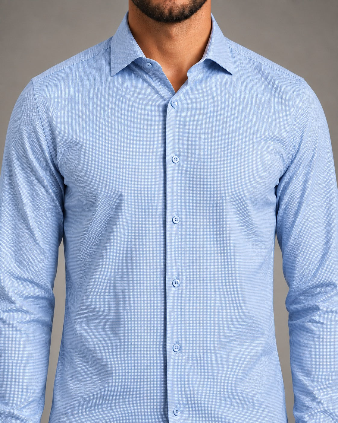 Camisa Social Maquinetada Bambu — Noble One
