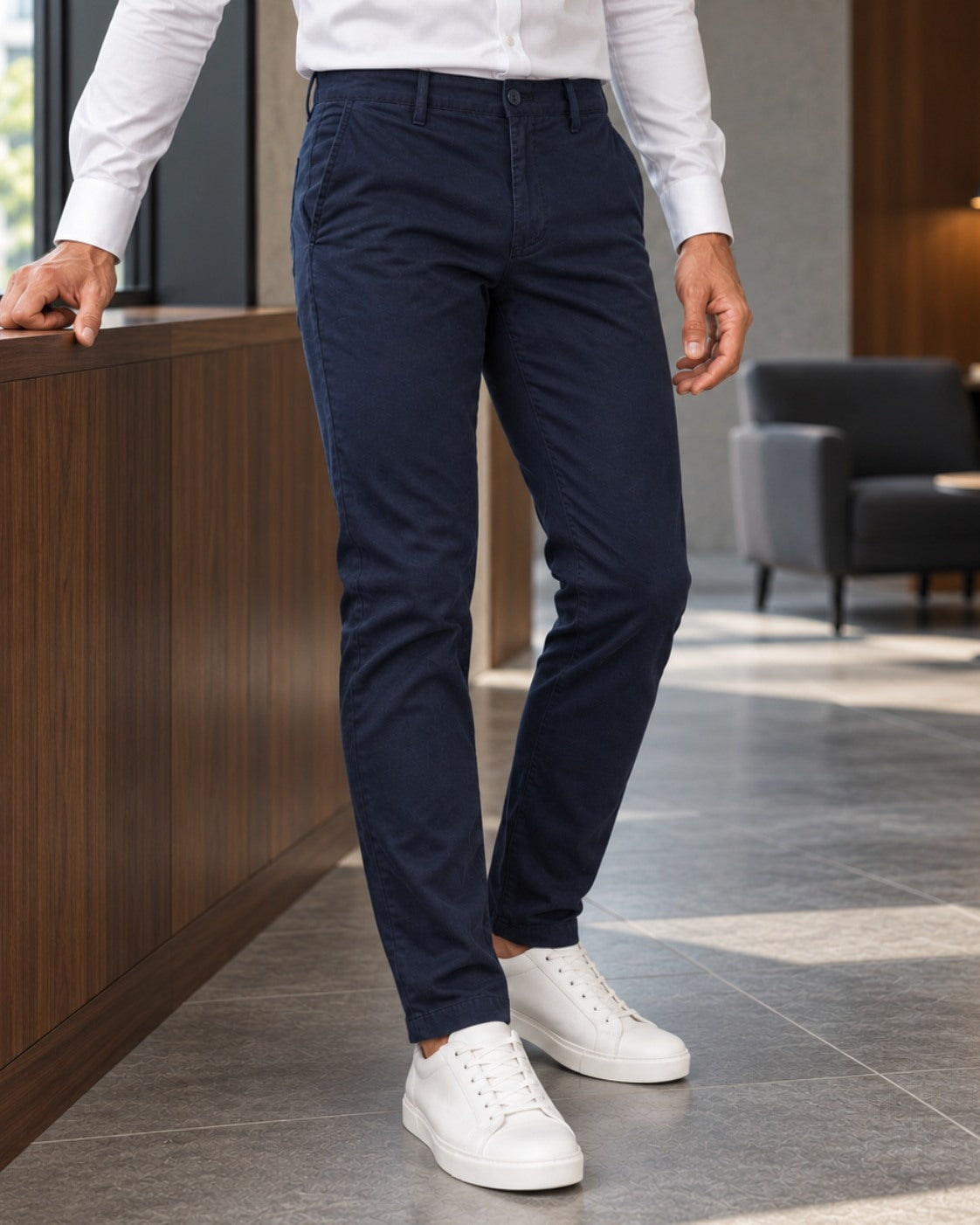 Calça de Alfaiataria em Sarja Premium - Regent One