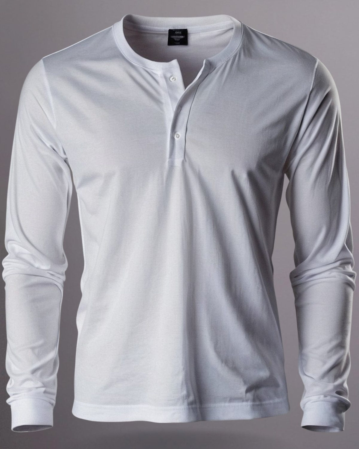 Blusa Henley de Manga Longa em Algodão Egípcio - Legacy