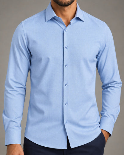 Camisa Social Maquinetada Bambu — Noble One
