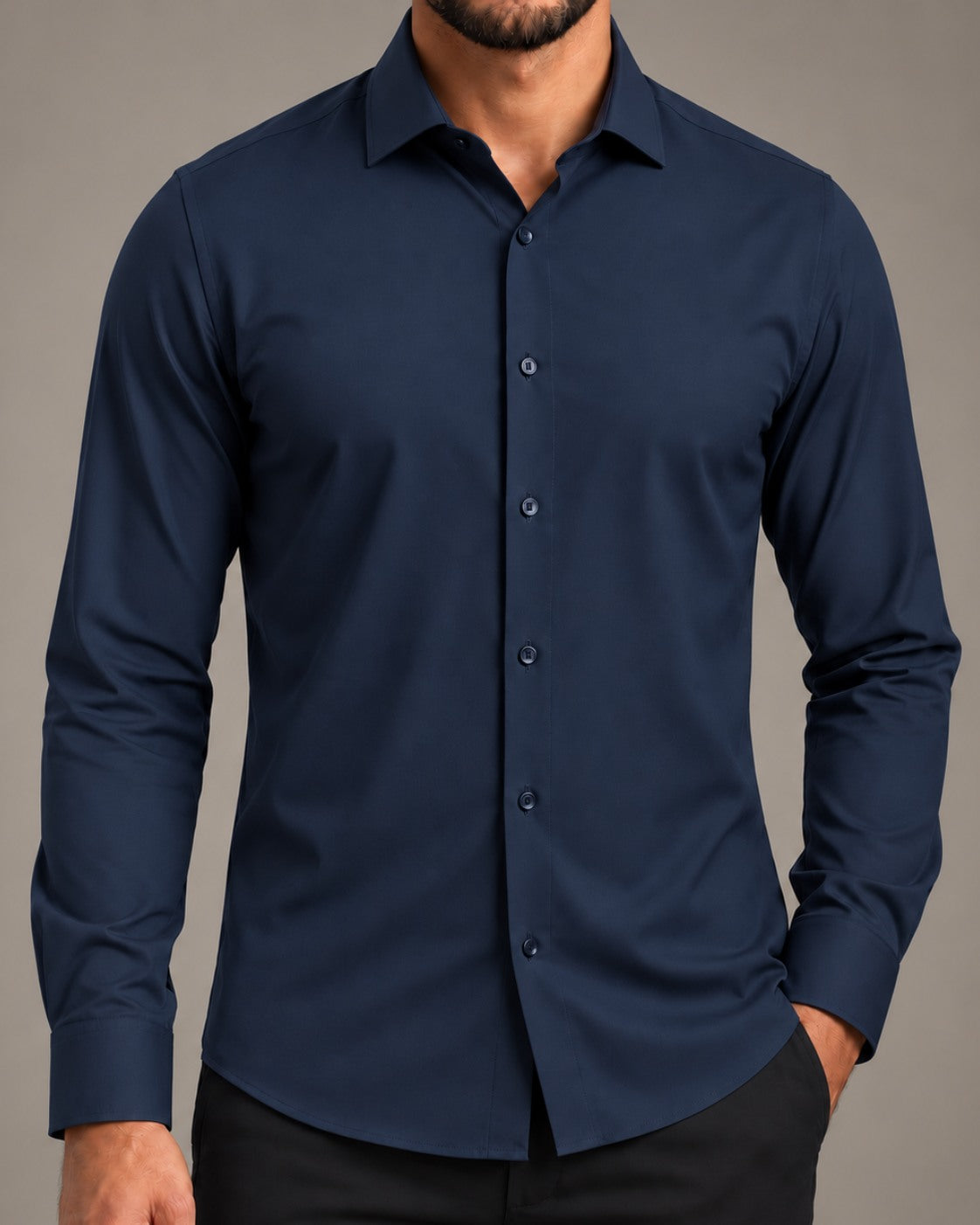 Camisa Social Tech de Poliamida com Elastano - Atlas One