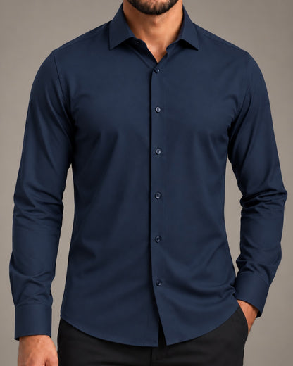 Camisa Social Tech de Poliamida com Elastano - Atlas One