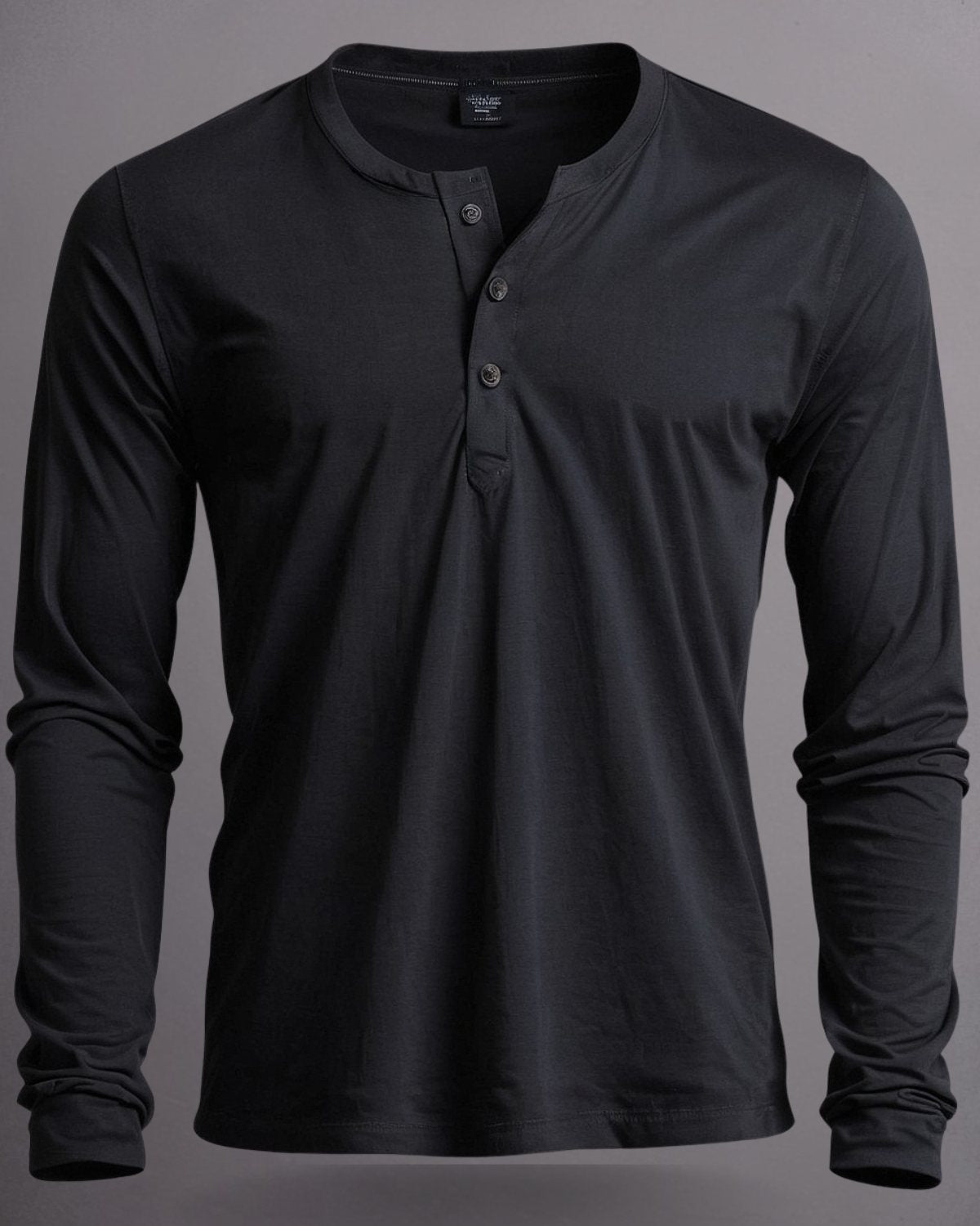 Blusa Henley de Manga Longa em Algodão Egípcio - Legacy