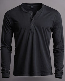 Blusa Henley de Manga Longa em Algodão Egípcio - Legacy