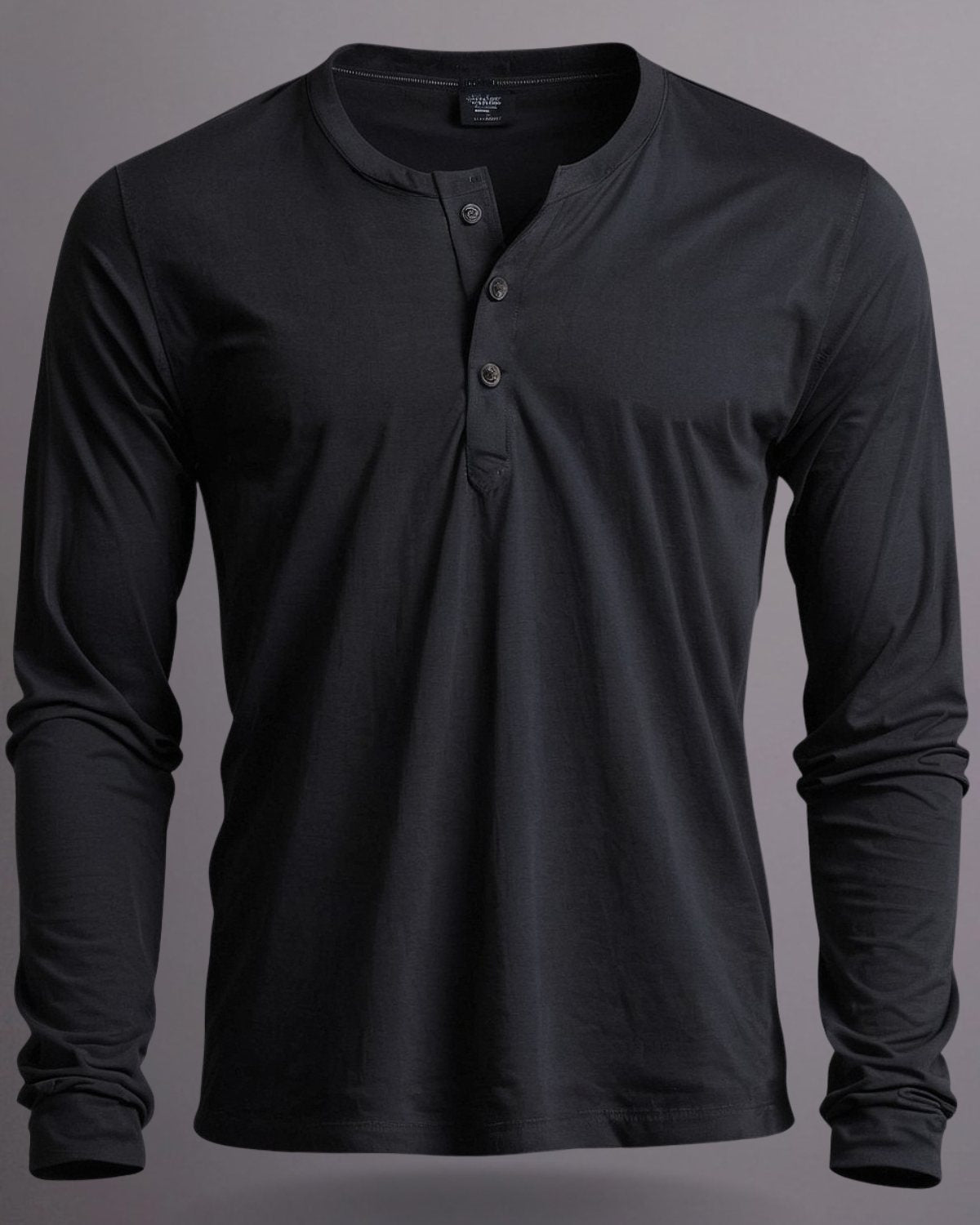 Blusa Henley de Manga Longa em Algodão Egípcio - Legacy