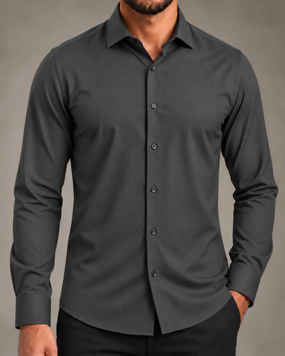 Camisa Social Tech de Poliamida com Elastano - Atlas One