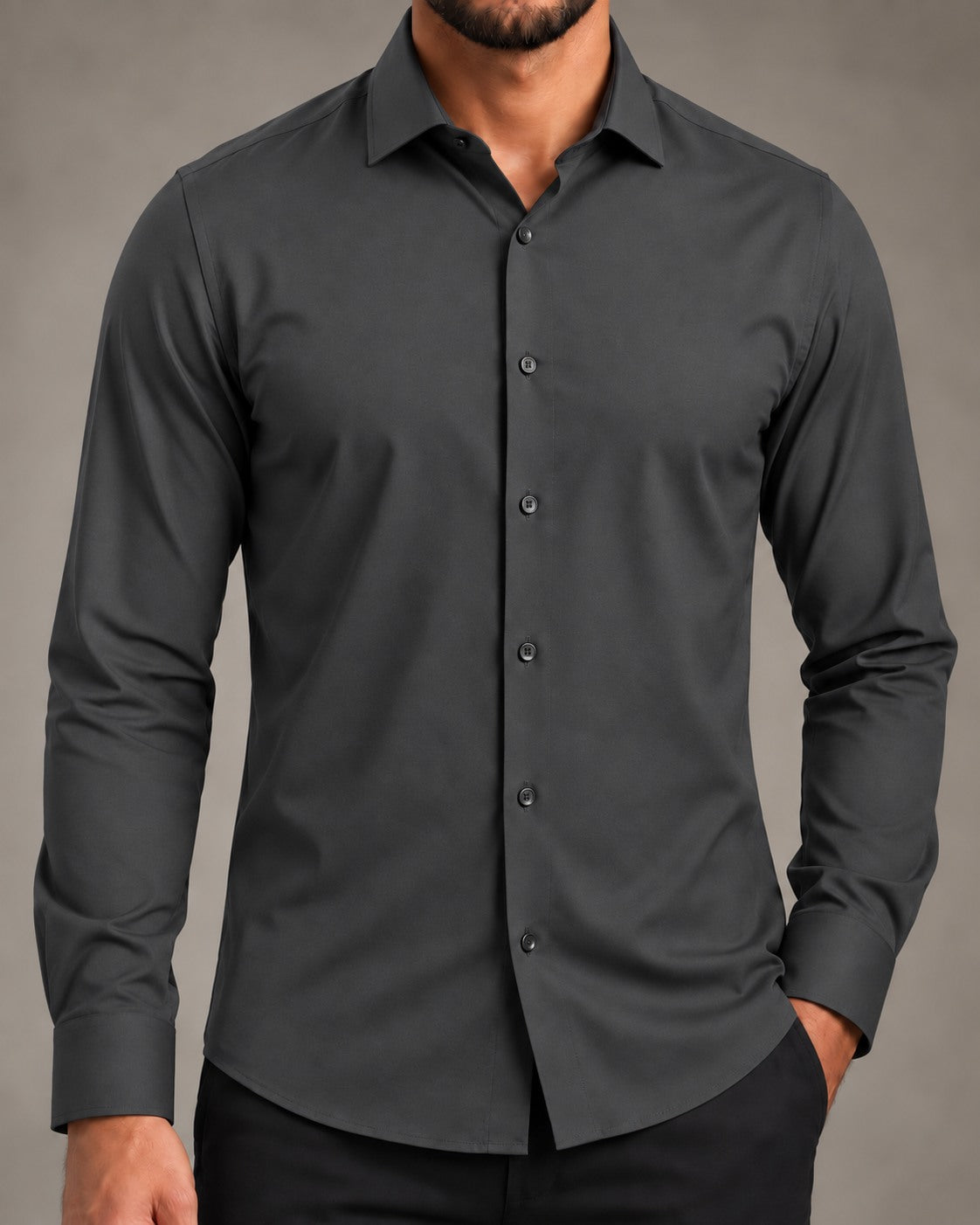 Camisa Social Tech de Poliamida com Elastano - Atlas One