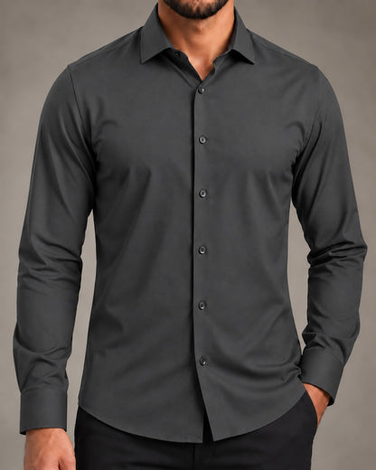 Camisa Social Tech de Poliamida com Elastano - Atlas One