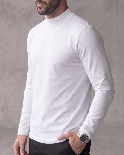 Kit 3x Blusa de Gola Alta em Algodão Egípcio - Egypt - R$ 159,00 cada
