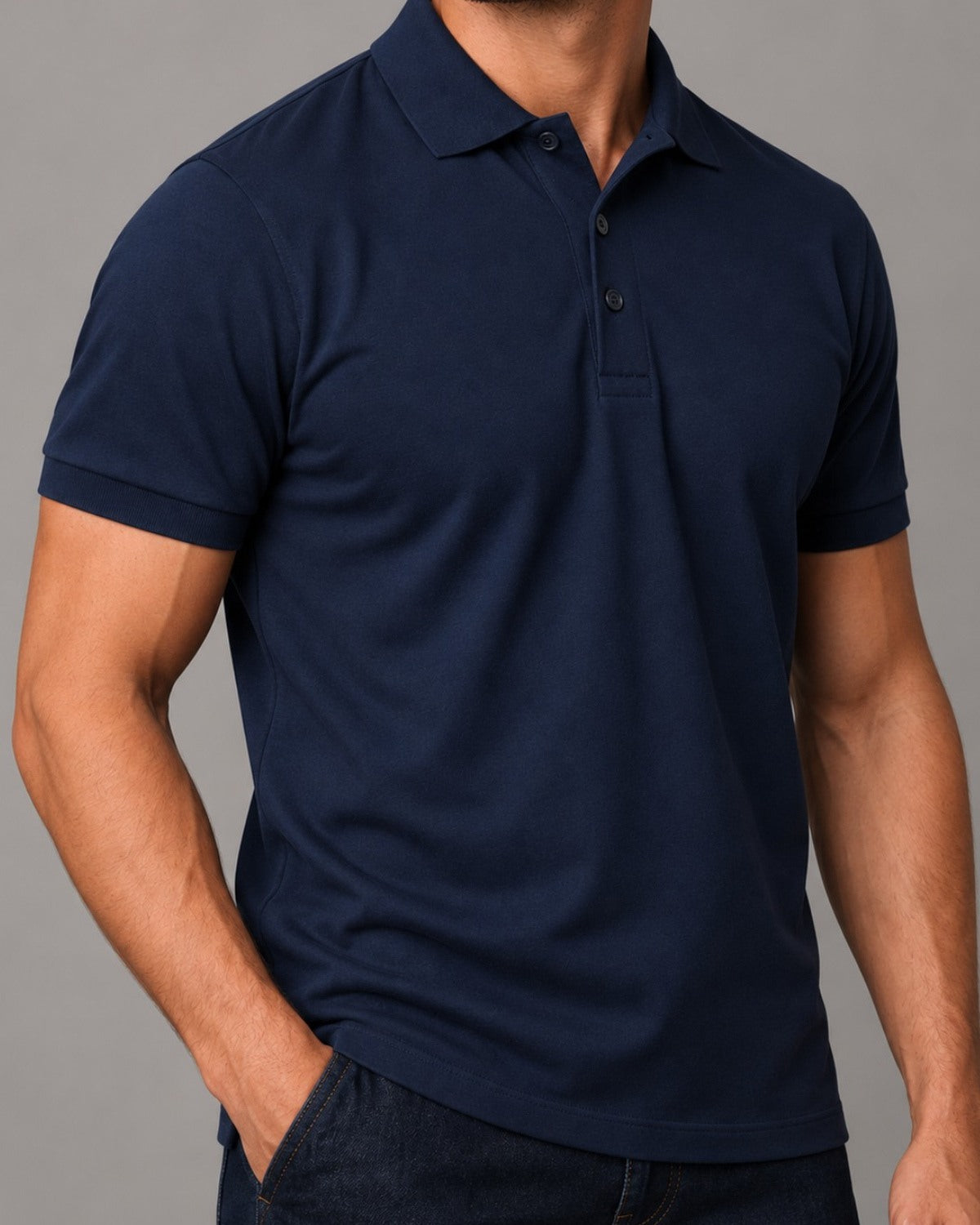 Camisa Polo em Algodão Pima Peruano - TruePima