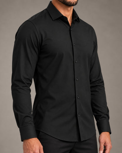 Camisa Social Tech de Poliamida com Elastano - Atlas One