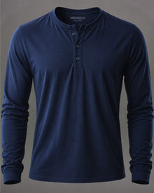 Blusa Henley de Manga Longa em Algodão Egípcio - Legacy