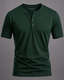 Camiseta Henley de Algodão Egípcio - Luxor