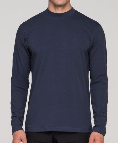 Blusa de Gola Alta e Manga Longa em Algodão Egípcio Premium - Egypt