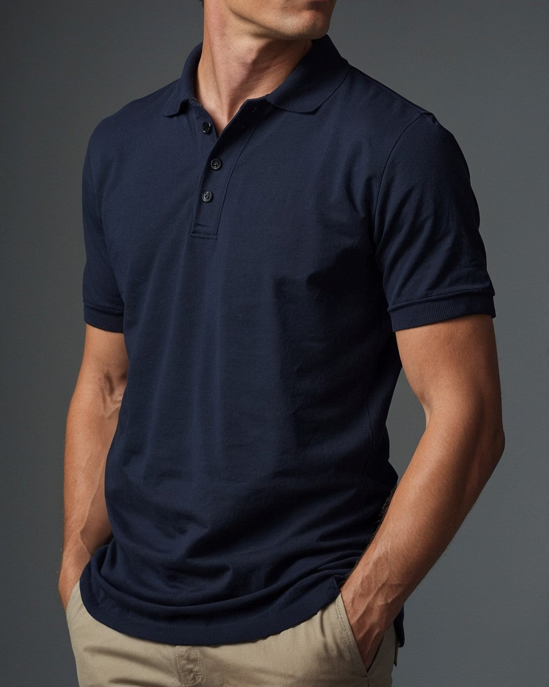 Camisa Polo Piquet de Algodão Pima Peruano com Elastano - TruePima