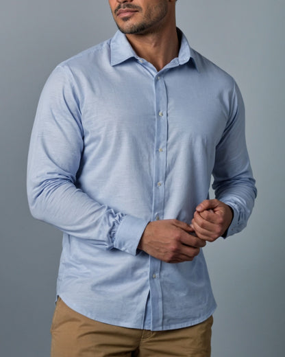 Camisa Social de Algodão Pima Peruano - Soria