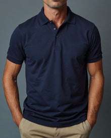 Camisa Polo Piquet de Algodão Pima Peruano - TruePima