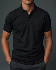 Camisa Polo Piquet de Algodão Pima Peruano com Elastano - TruePima