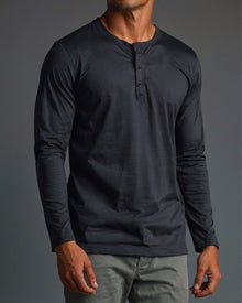 Blusa Henley de Manga Longa em Algodão Egípcio - Legacy
