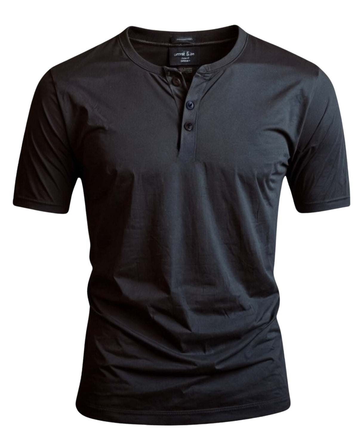 Camiseta Henley de Algodão Egípcio - Luxor