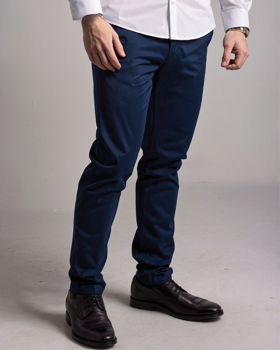 Calça de Alfaiataria SlimFit em Sarja e Elastano - Regent