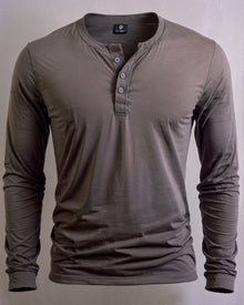 Blusa Henley de Manga Longa em Algodão Egípcio - Legacy