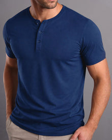 Camiseta Henley de Algodão Egípcio - Luxor