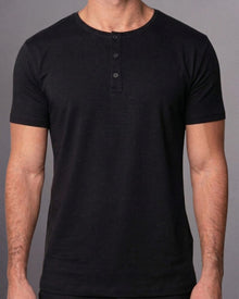 Camiseta Henley de Algodão Egípcio - Luxor