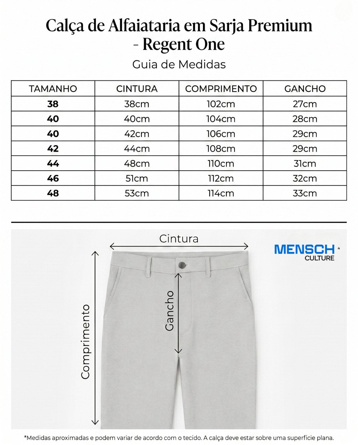Kit 4x Calça de Alfaiataria Regent One - Pague 3 e Leve  4