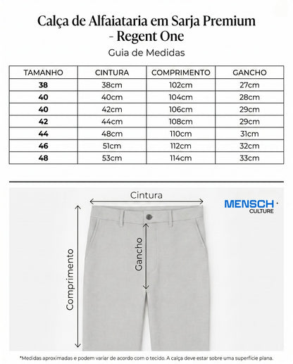 Kit 4x Calça de Alfaiataria Regent One - Pague 3 e Leve  4