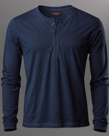 Blusa Henley de Manga Longa em Algodão Egípcio - Legacy