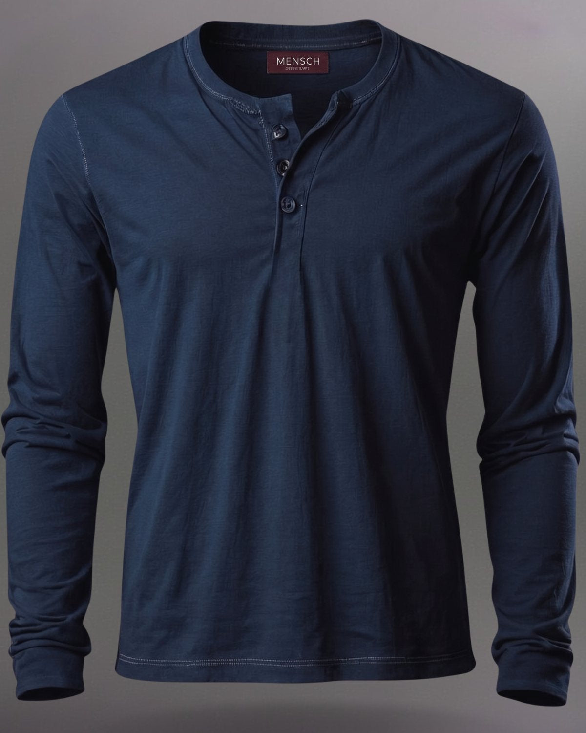 Kit 3x Blusa Henley de Manga Longa em Algodão Egípcio - Legacy - R$ 172,00 cada