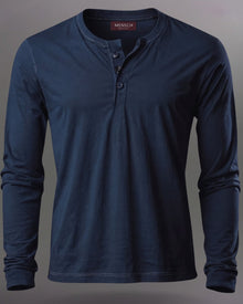 Blusa Henley de Manga Longa em Algodão Egípcio - Legacy