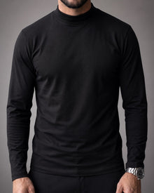 Blusa de Gola Alta em Algodão Egípcio - Egypt