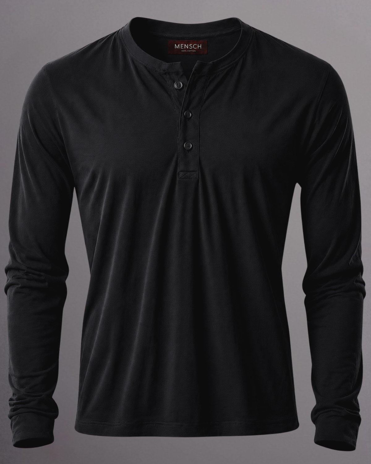 Blusa Henley de Manga Longa em Algodão Egípcio - Legacy