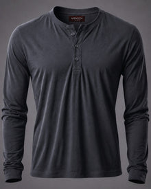 Blusa Henley de Manga Longa em Algodão Egípcio - Legacy