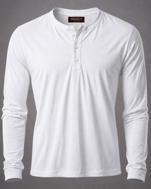 Blusa Henley de Manga Longa em Algodão Egípcio - Legacy