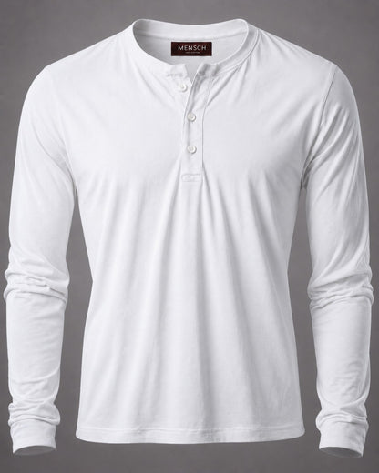 Blusa Henley de Manga Longa em Algodão Egípcio - Legacy
