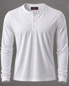Blusa Henley de Manga Longa em Algodão Egípcio - Legacy