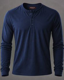 Blusa Henley de Manga Longa em Algodão Egípcio - Legacy