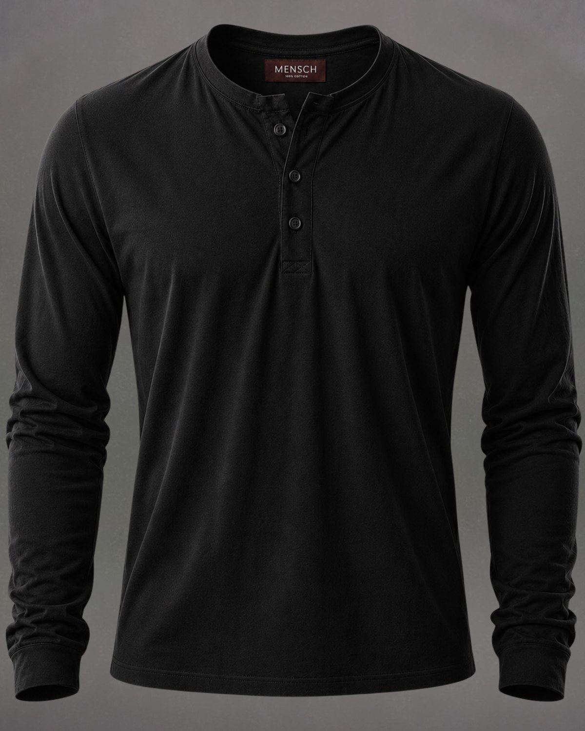 Blusa Henley de Manga Longa em Algodão Egípcio - Legacy