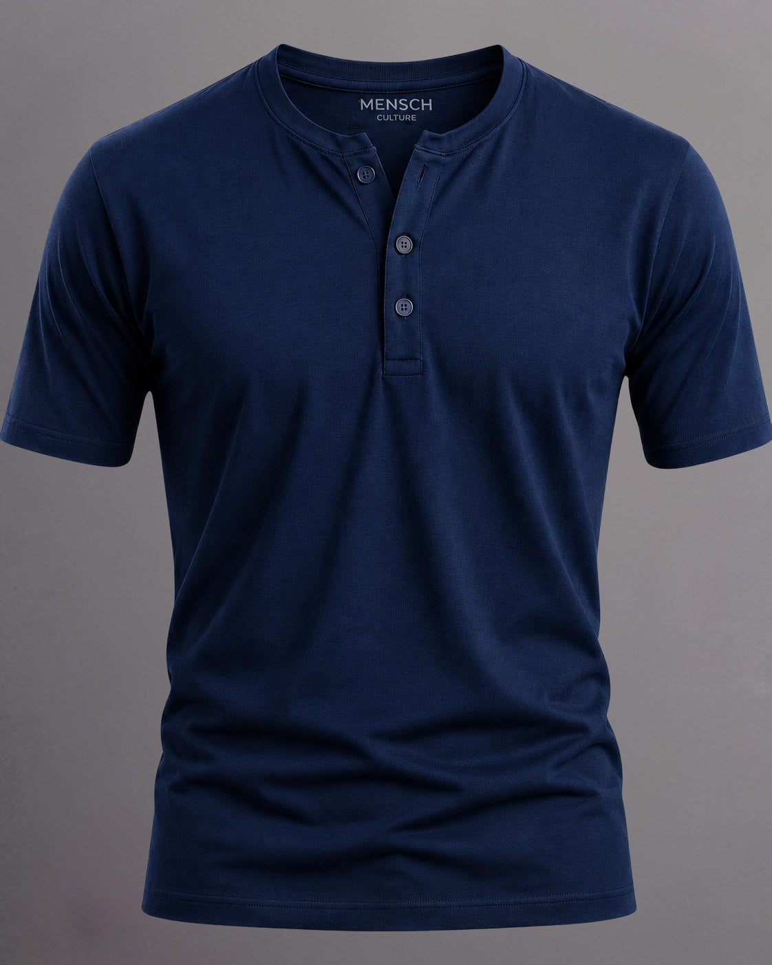 Camiseta Henley de Algodão Egípcio - Luxor