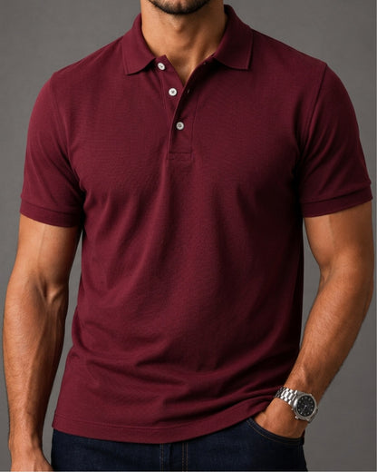 Camisa Polo em Algodão Pima Peruano - TruePima