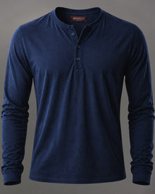 Blusa Henley de Manga Longa em Algodão Egípcio - Legacy