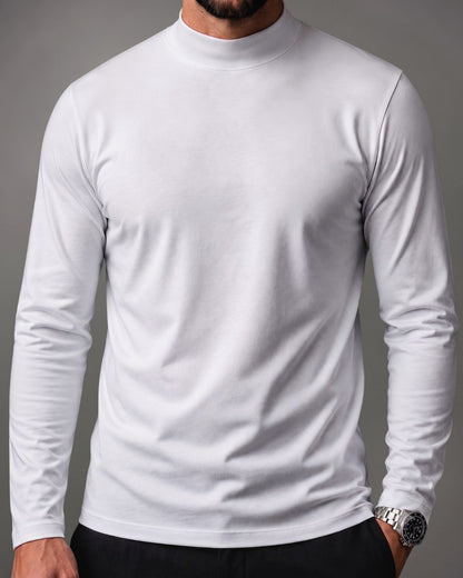 Kit 3x Blusa de Gola Alta em Algodão Egípcio - Egypt - R$ 159,00 cada