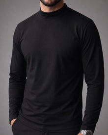 Blusa de Gola Alta em Algodão Egípcio - Egypt