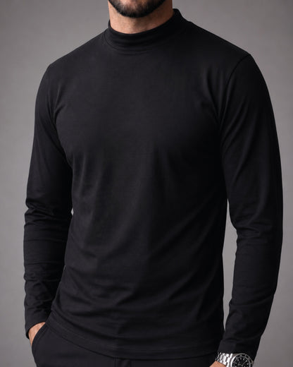 Kit 3x Blusa de Gola Alta em Algodão Egípcio - Egypt - R$ 159,00 cada