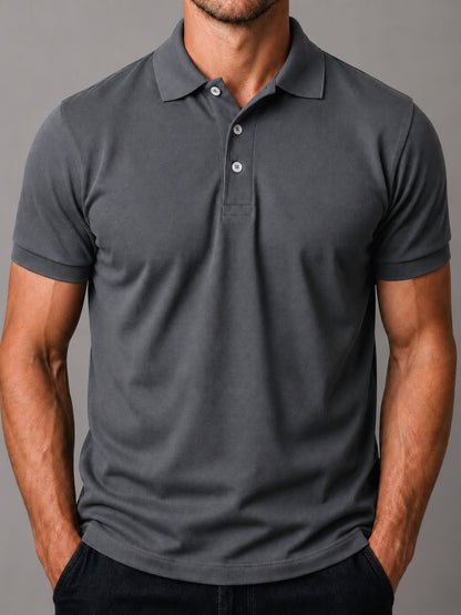 Camisa Polo em Algodão Pima Peruano - TruePima