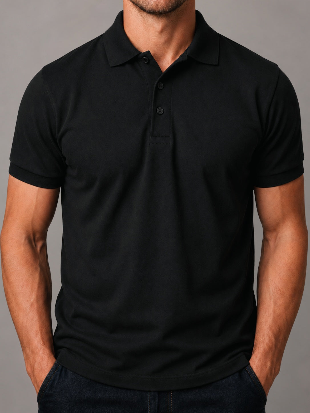Camisa Polo em Algodão Pima Peruano - TruePima