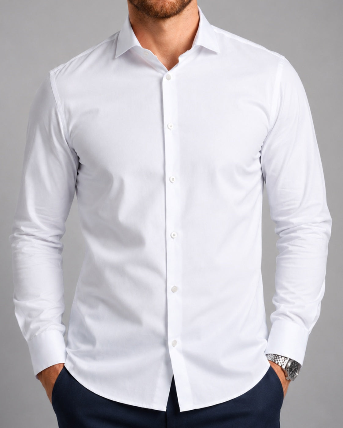 Camisa Social Oxford em Algodão Egípcio - Thor
